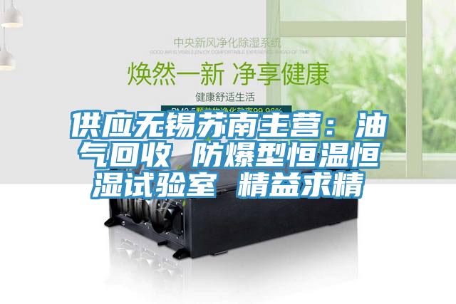 供应无锡苏南主营：油气回收 防爆型恒温恒湿试验室 精益求精