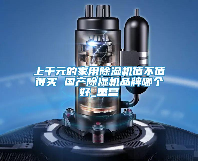 上千元的家用除湿机值不值得买 国产除湿机品牌哪个好_重复