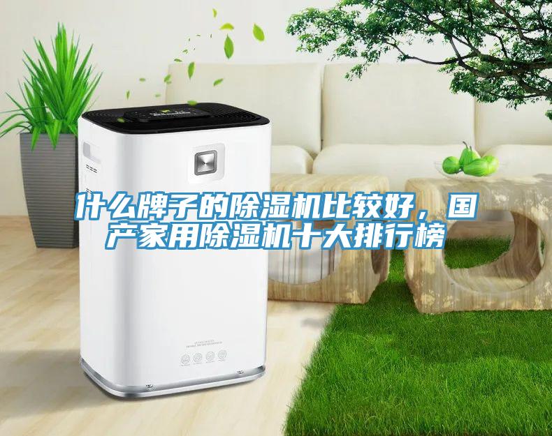 什么牌子的除湿机比较好，国产家用除湿机十大排行榜