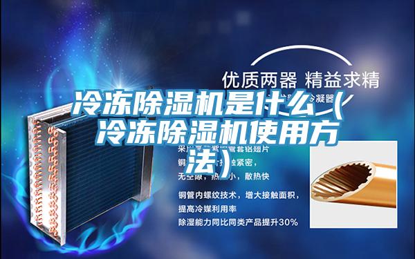 冷冻除湿机是什么（ 冷冻除湿机使用方法）
