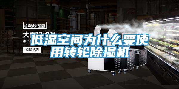 低湿空间为什么要使用转轮除湿机