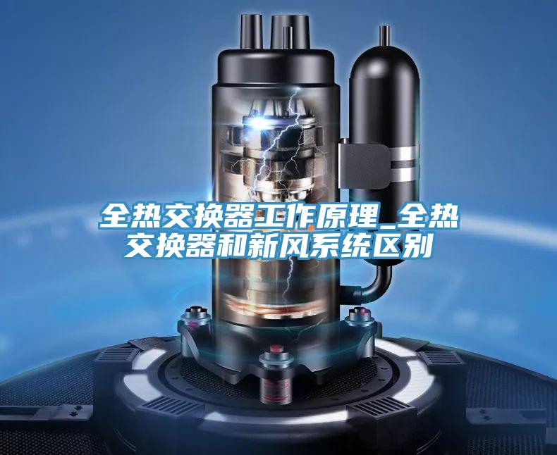 全热交换器工作原理_全热交换器和新风系统区别
