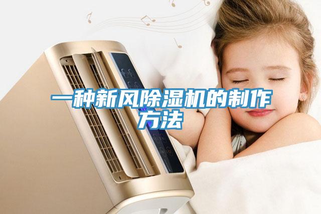 一种新风除湿机的制作方法