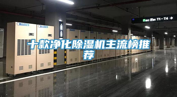 十款净化除湿机主流榜推荐