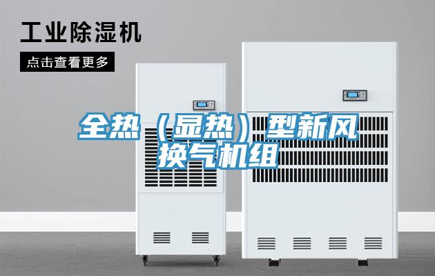 全热（显热）型新风换气机组
