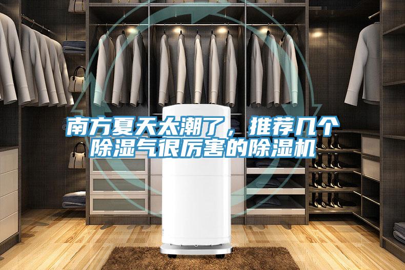南方夏天太潮了，推荐几个除湿气很厉害的除湿机