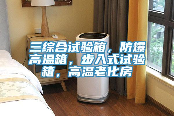 三综合试验箱，防爆高温箱，步入式试验箱，高温老化房