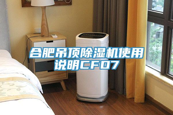 合肥吊顶除湿机使用说明CFD7