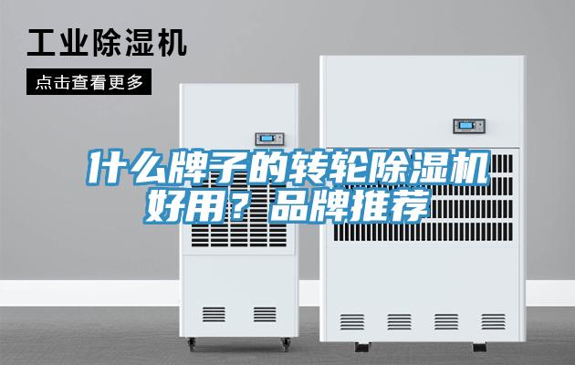 什么牌子的转轮除湿机好用？品牌推荐