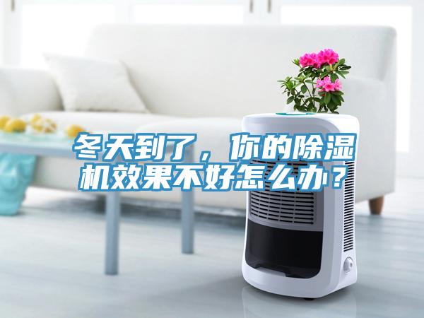 冬天到了，你的除湿机效果不好怎么办？