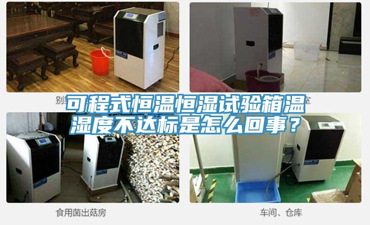 可程式恒温恒湿试验箱温湿度不达标是怎么回事？