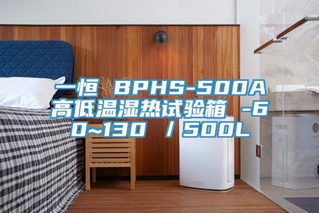 一恒 BPHS-500A高低温湿热试验箱 -60~130℃／500L