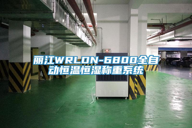 丽江WRLDN-6800全自动恒温恒湿称重系统