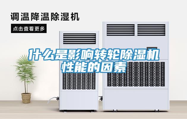 什么是影响转轮除湿机性能的因素