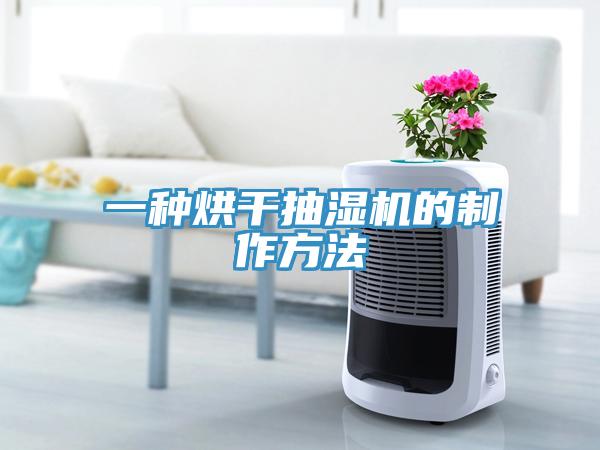 一种烘干抽湿机的制作方法