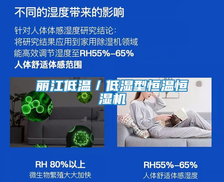 丽江低温／低湿型恒温恒湿机