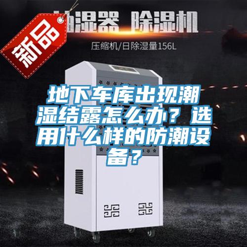 地下车库出现潮湿结露怎么办？选用什么样的防潮设备？