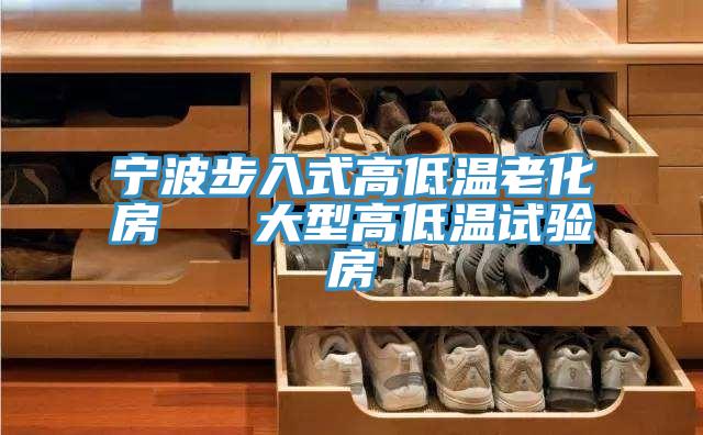 宁波步入式高低温老化房   大型高低温试验房
