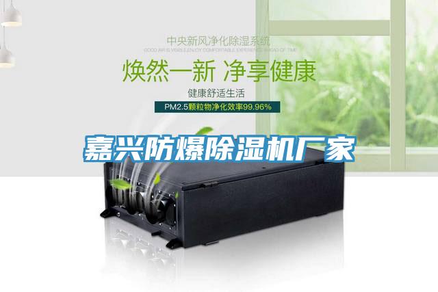 嘉兴防爆除湿机厂家