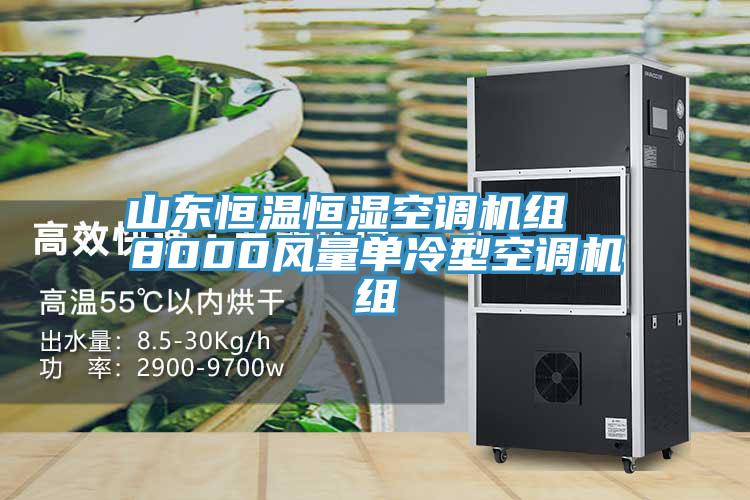 山东恒温恒湿空调机组  8000风量单冷型空调机组