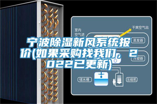 宁波除湿新风系统报价(如果采购找我们，2022已更新)