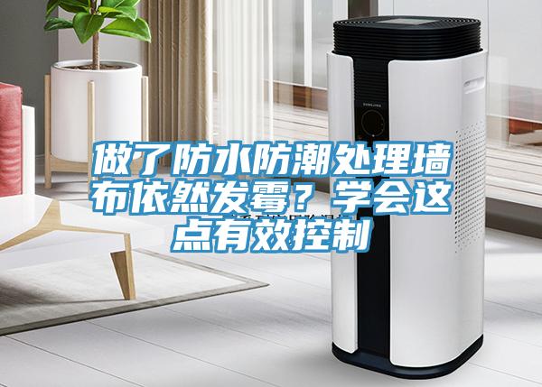 做了防水防潮处理墙布依然发霉？学会这点有效控制