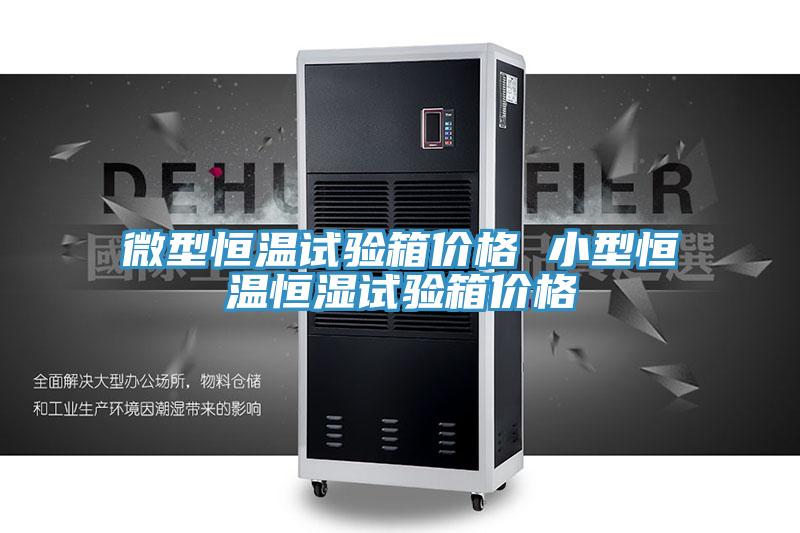 微型恒温试验箱价格 小型恒温恒湿试验箱价格