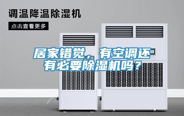 居家错觉，有空调还有必要除湿机吗？