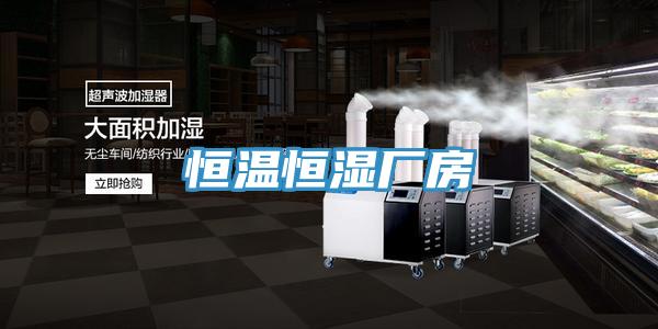 恒温恒湿厂房