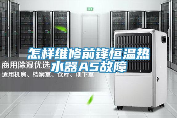 怎样维修前锋恒温热水器A5故障