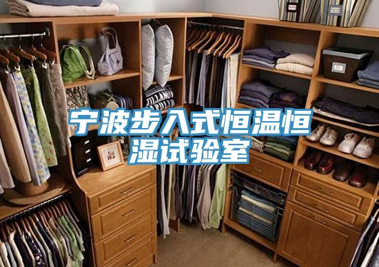 宁波步入式恒温恒湿试验室