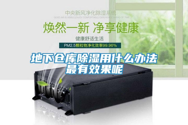 地下仓库除湿用什么办法最有效果呢
