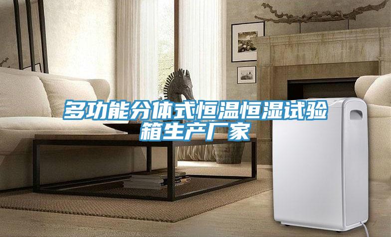 多功能分体式恒温恒湿试验箱生产厂家