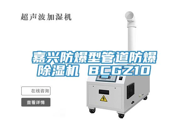 嘉兴防爆型管道防爆除湿机 BCGZ10