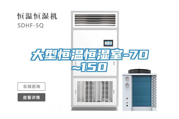大型恒温恒湿室-70℃~150℃
