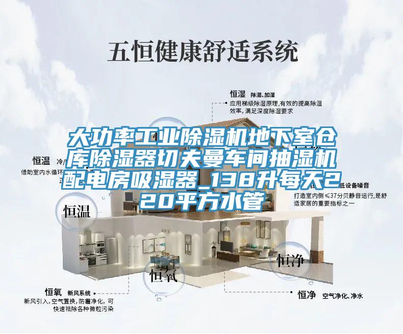 大功率工业除湿机地下室仓库除湿器切夫曼车间抽湿机配电房吸湿器_138升每天220平方水管