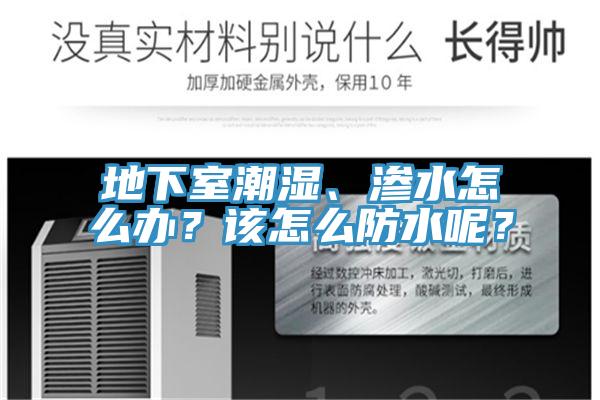 地下室潮湿、渗水怎么办？该怎么防水呢？