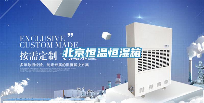 北京恒温恒湿箱