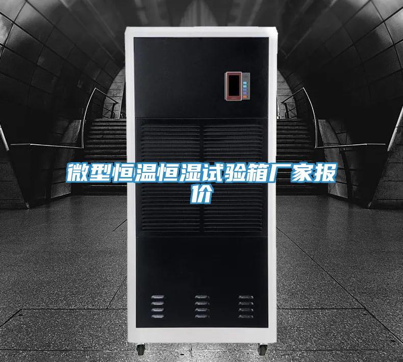 微型恒温恒湿试验箱厂家报价