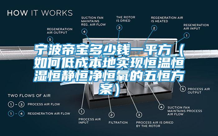 宁波帝宝多少钱一平方（如何低成本地实现恒温恒湿恒静恒净恒氧的五恒方案）