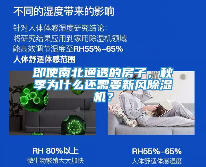 即使南北通透的房子，秋季为什么还需要新风除湿机？