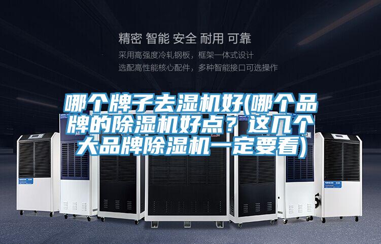哪个牌子去湿机好(哪个品牌的除湿机好点？这几个大品牌除湿机一定要看)