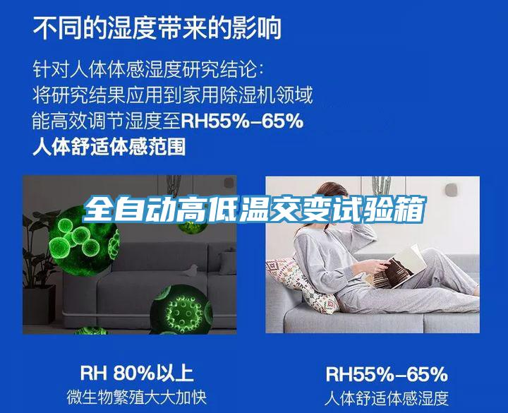 全自动高低温交变试验箱