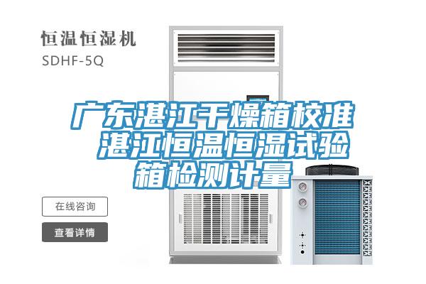 广东湛江干燥箱校准 湛江恒温恒湿试验箱检测计量