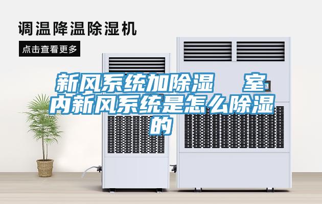 新风系统加除湿  室内新风系统是怎么除湿的