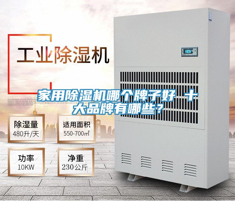 家用除湿机哪个牌子好 十大品牌有哪些？