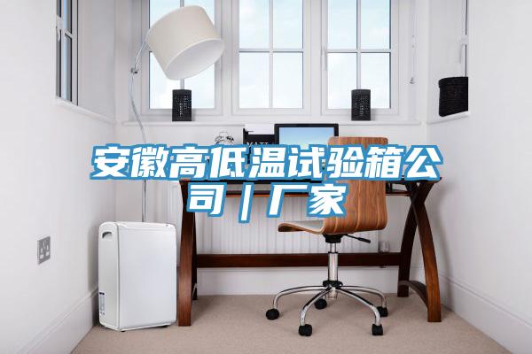 安徽高低温试验箱公司｜厂家