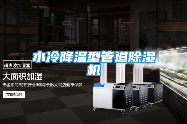 水冷降温型管道除湿机
