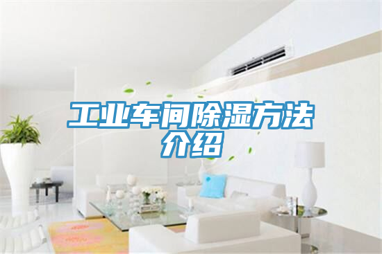 工业车间除湿方法介绍