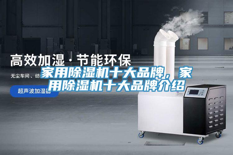 家用除湿机十大品牌，家用除湿机十大品牌介绍